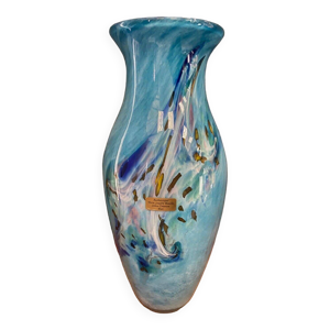 Vase en authentique verre