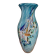 Vase en authentique verre soufflé silice création Biot XXe