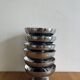 Set of 6 stainless steel bowls 1970