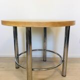 Bauhaus Chrome Table From Kovona, 1970s