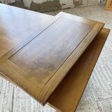 3m oak table from 1950 with its extensions