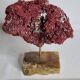 Ornamental coral on base Tubipora musica, 22 cm