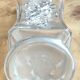 Old carafe in cut glass