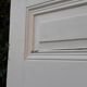 Communication door h216.5x87cm old paneled, molded