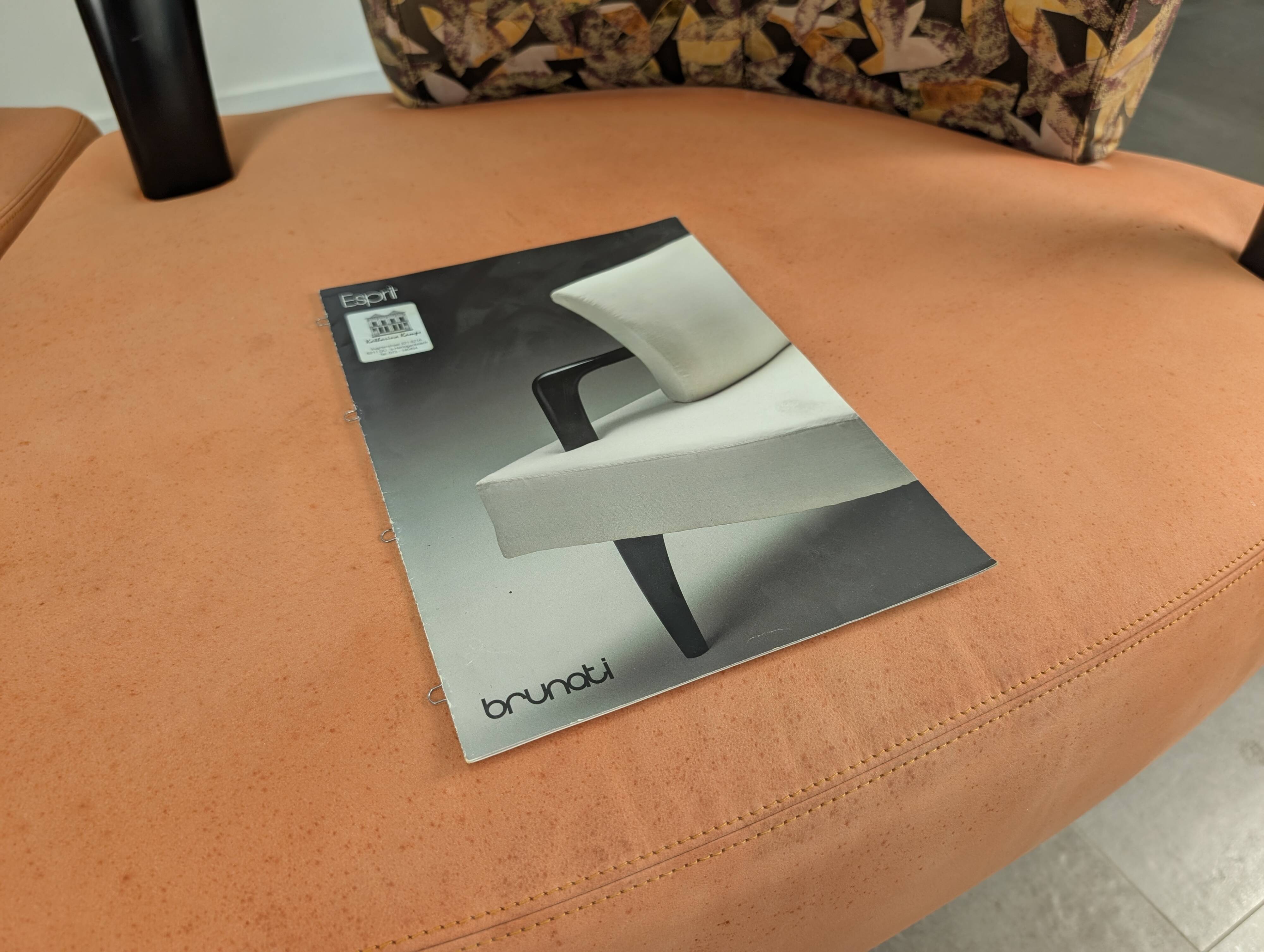 Pair of Esprit Modular Lounge Chairs by Brunati & Zerbaro, 1980s