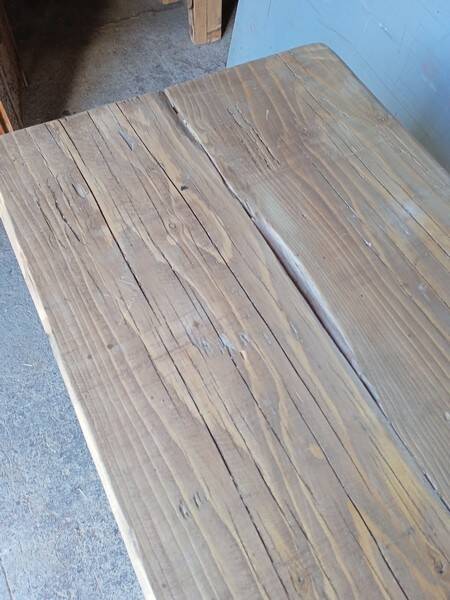 Workbench 120cm old solid wood