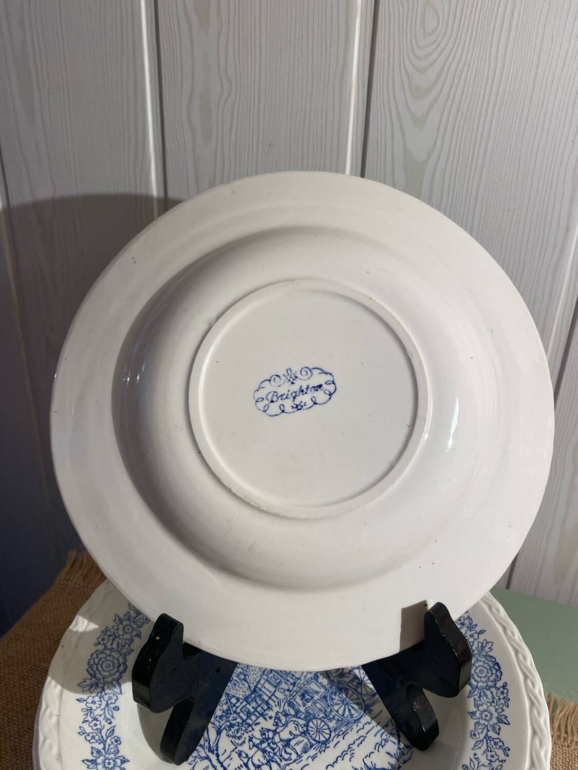 Antique English plates