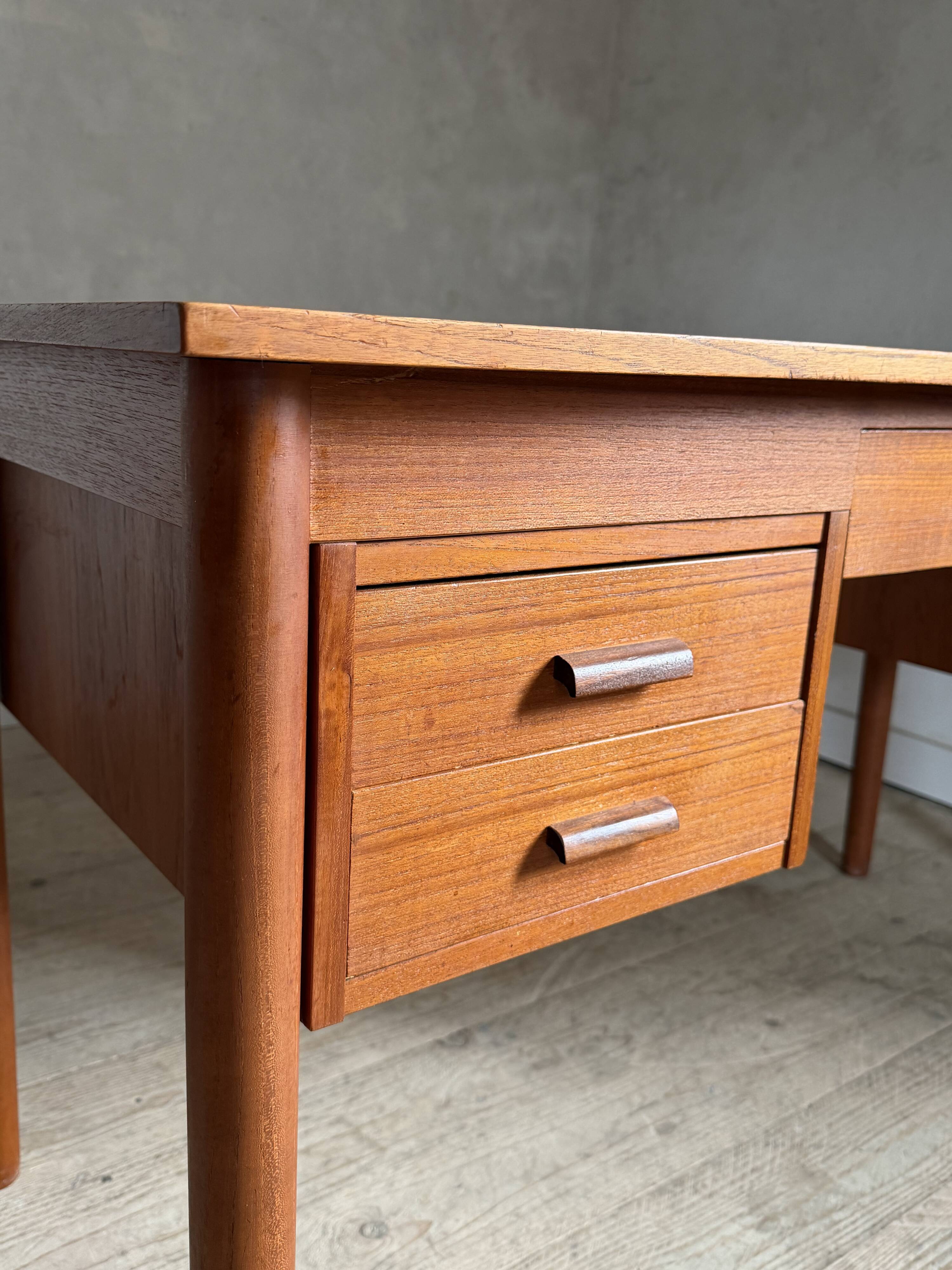 Scandinavian teak desk, Denmark