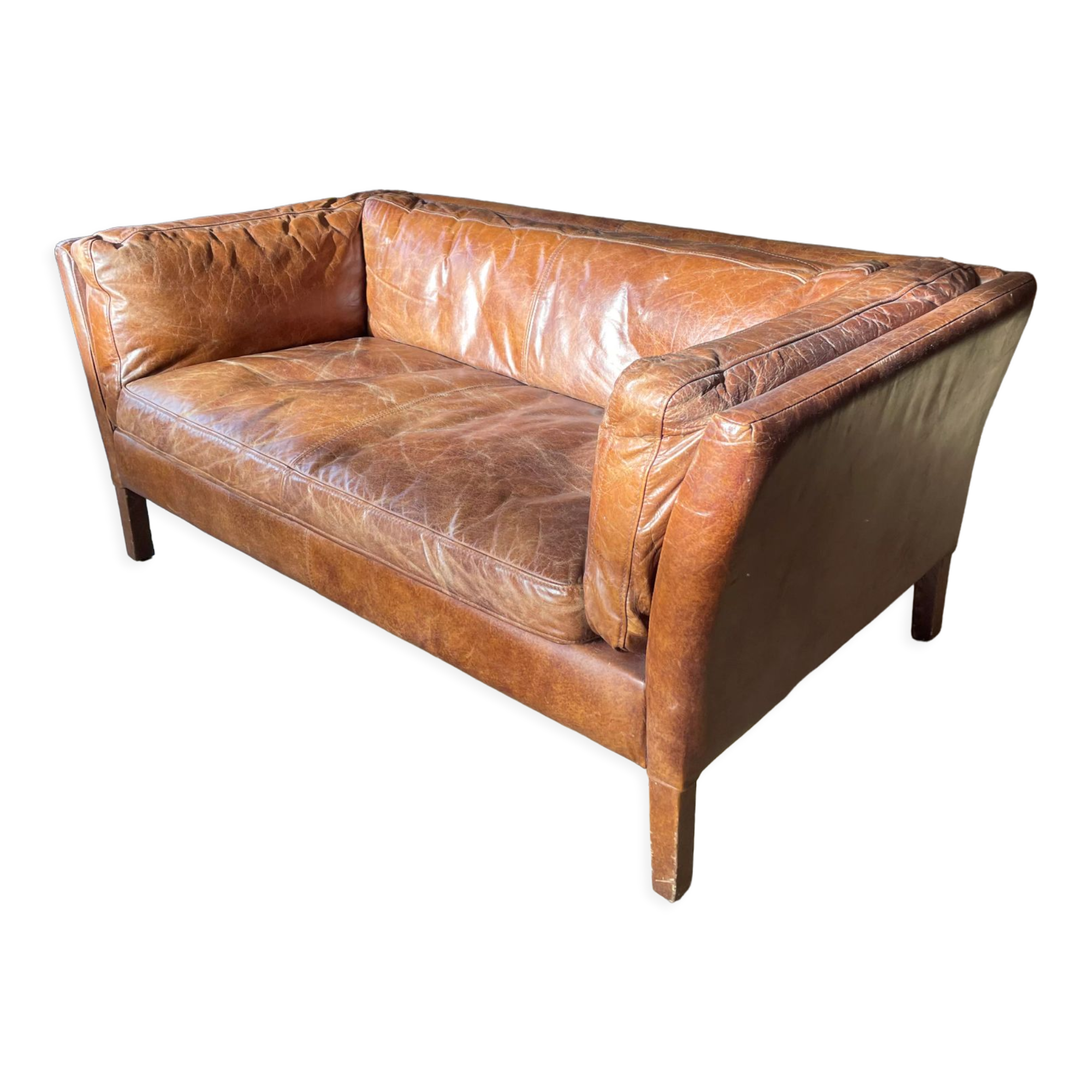 Leather sofa