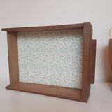 Tiroirs vintage en bois