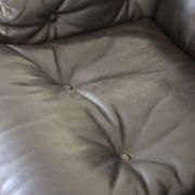 B&B Italia Vintage Leather Sofa Modell Coronado Designed By Afra & Tobia Scarpa