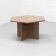 Table basse en granit des années 1970