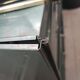 10-compartment metal locker with hinged door from the 50s