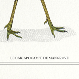 Lithograph chimeric engraving animal - the cariapocampus