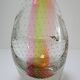 Murano bubble glass vase 70s