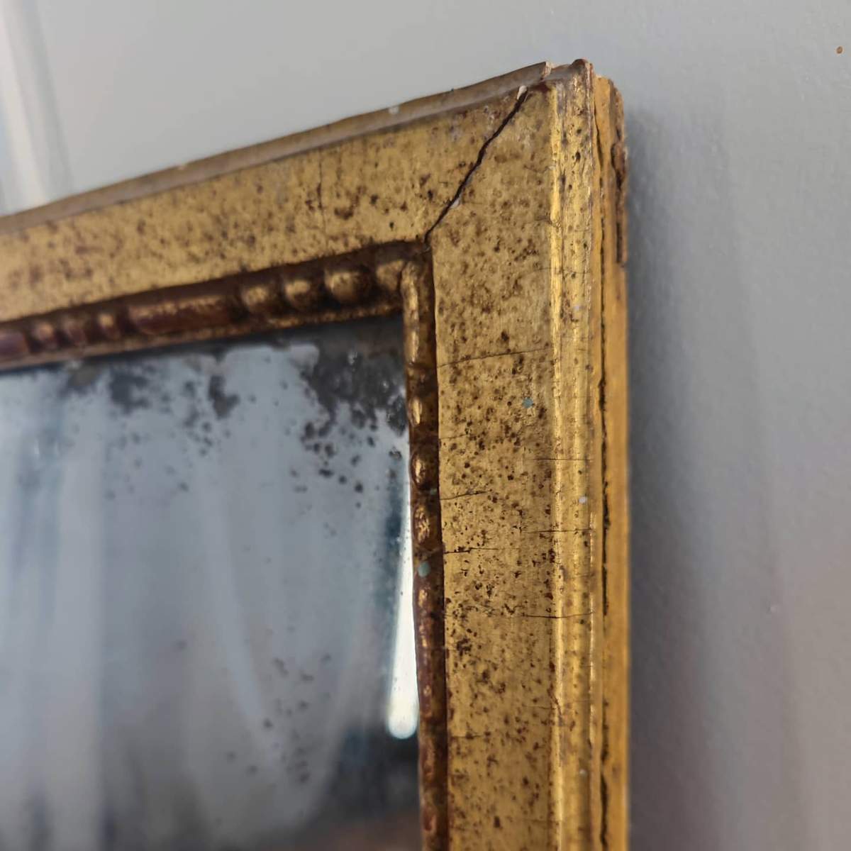 Old mercury mirror
