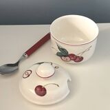 Villeroy & Boch porcelain jam pot / jam maker Vintage new condition