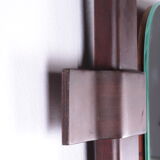 Ico Parisi Wall unit with mirror and stool 1950 Italy