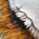 Round carpet wool flower 70 200cm