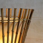Bamboo floor lamp, 1960s