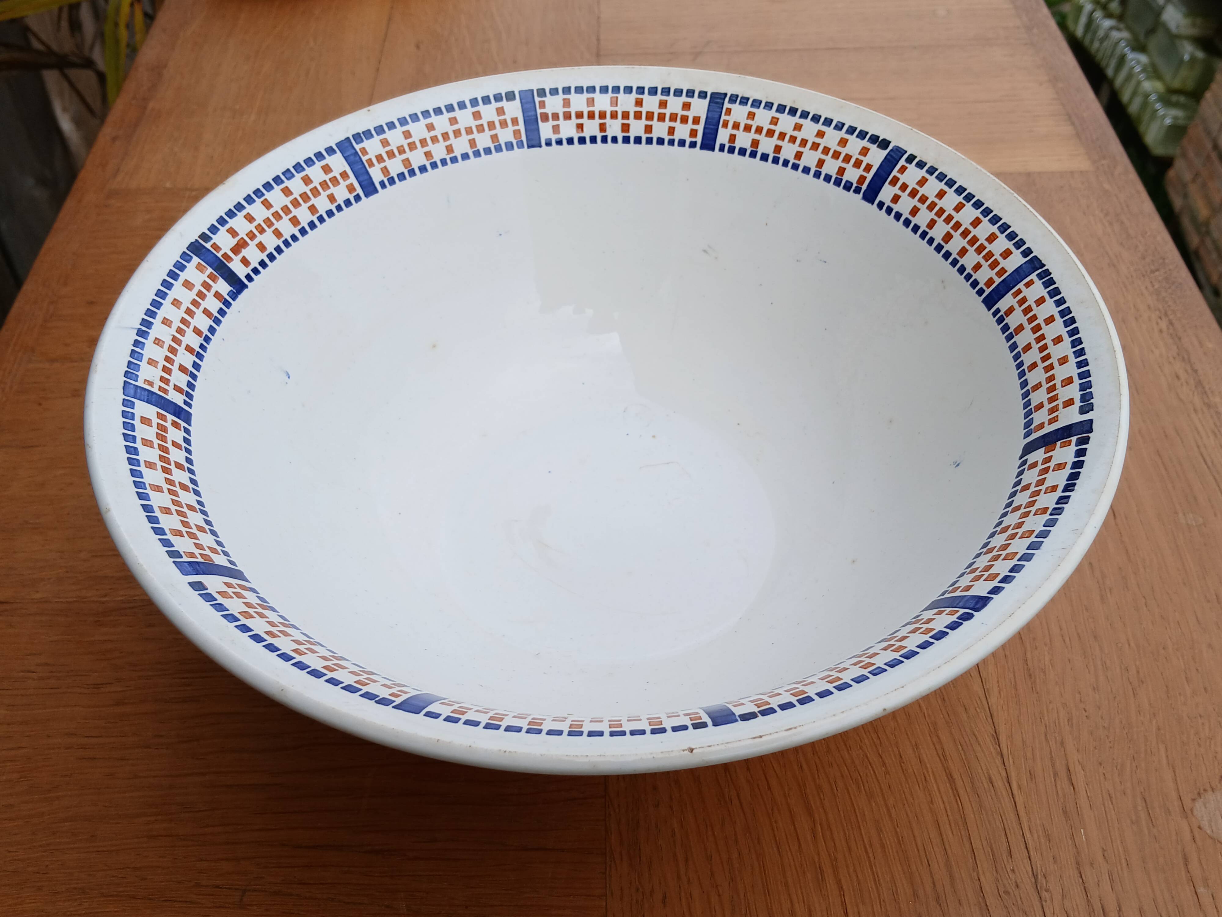 Antique salad bowl