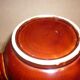 Very large brown ceramic coffee maker