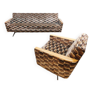 Canapé et fauteuil,