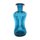 Vase en verre bleu Holmegaard