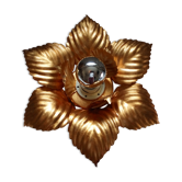 Vintage metal flower applique