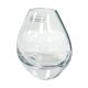 Hand-formed glass vase, minimalist design, Formano Germany, 1980s.