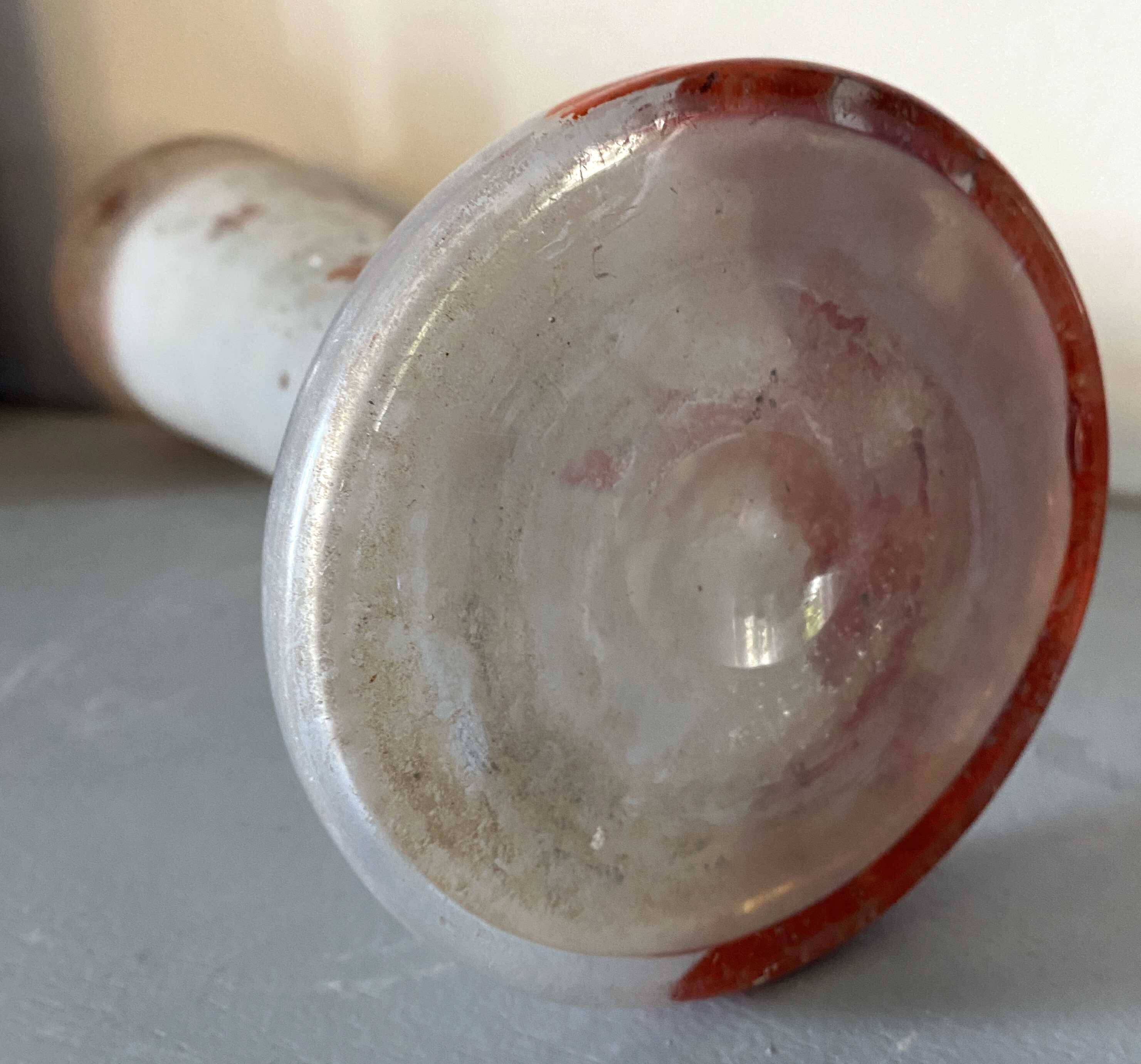 Cornet vase "Spring" FT Legras decorations Japan crystalworks St Denis 1900