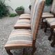 Lot of 6 sheep bone chairs