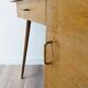 Bureau vintage scandinave en bois et formica