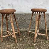 Pair vintage stools