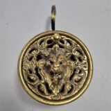 Lion head incense burner