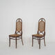 Set of 2 Thonet nr. 5 dining chairs, Romania, 1900