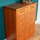 Retro Teak 1960s 2 Drawer Over 4 Chest Of Drawers By Meredew