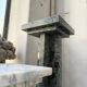 Set of 4 marble columns or pedestals.