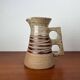 Danish modern studio pottery vase by Tue Poulsen for Tue Keramik, 1960.