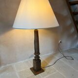 Lampe pied bois