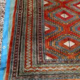 Old oriental rug made hands 280x195cm