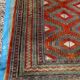 Old oriental rug made hands 280x195cm