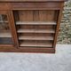 Oak display cabinet 237 cm