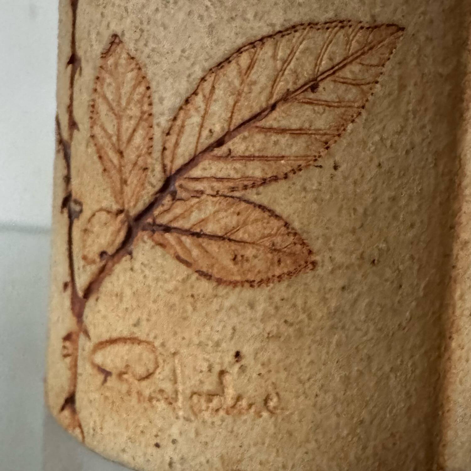 Raymonde Leduc ceramic lamp from the 70s