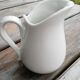 Pitcher white milk pot