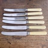6 Philip Ashberry & Sons knives made in Sheffield England 24 cm