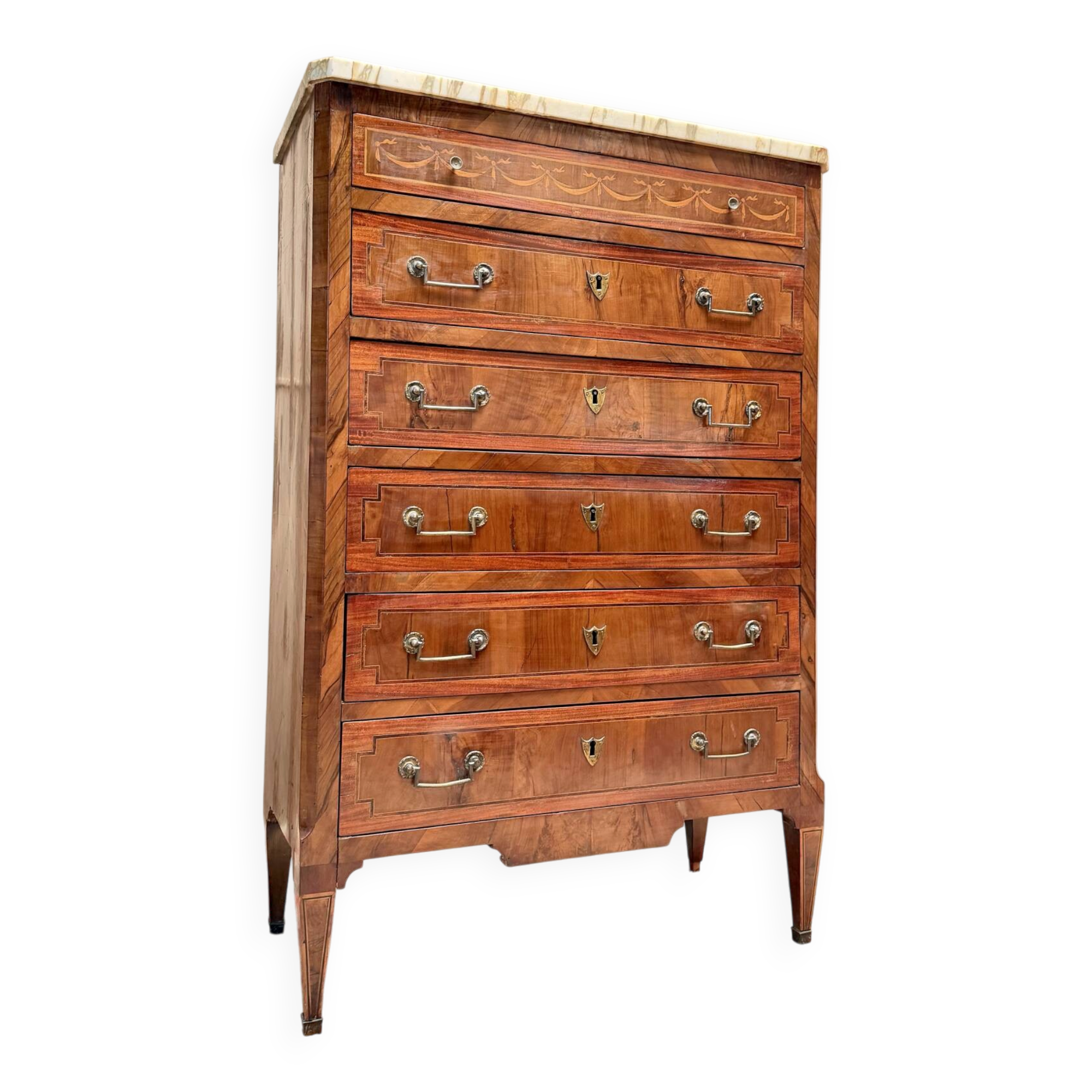 CHIFFONIER IN MAHOGANY IN THE LOUIS XVI STYLE, 19TH CENTURY