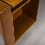 Mid-Century Teak Freestanding Desk from GV Møbler, 1960s