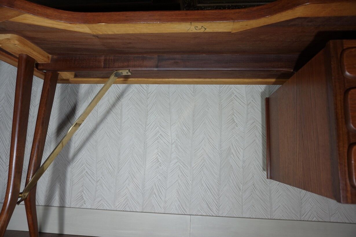 Mid-Century Dutch Modern Writing Desk by Louis Van Teeffelen for Wébé, 1950s