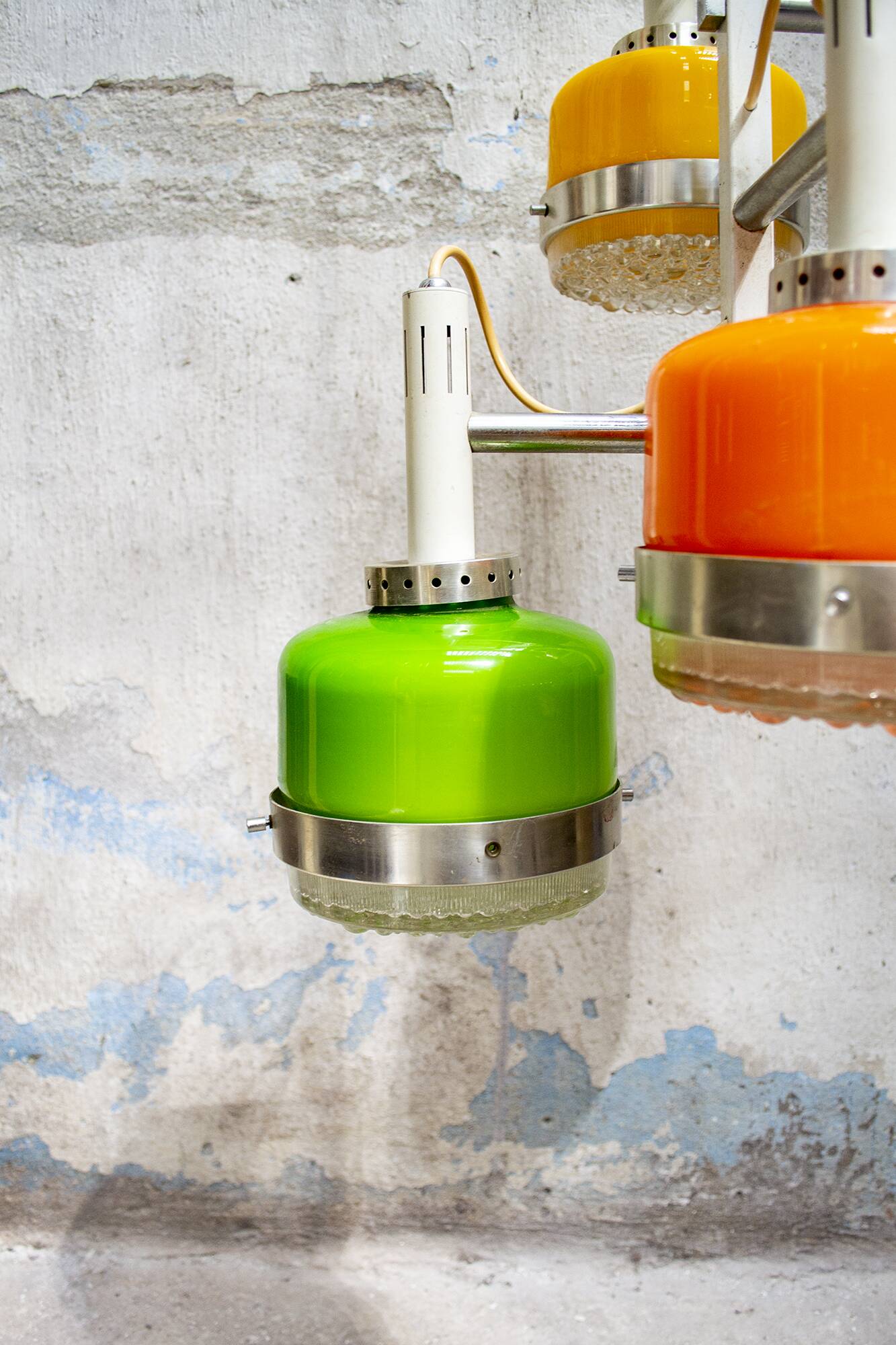 Italian Ceiling Light from Stilnovo, 1960s